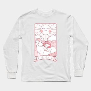 Soft Tarot - The Sun (Tones Version) Long Sleeve T-Shirt